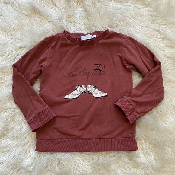 Frenchy Yummy Mr. Hipster Boys Sweatshirt … - Picture 2 of 6